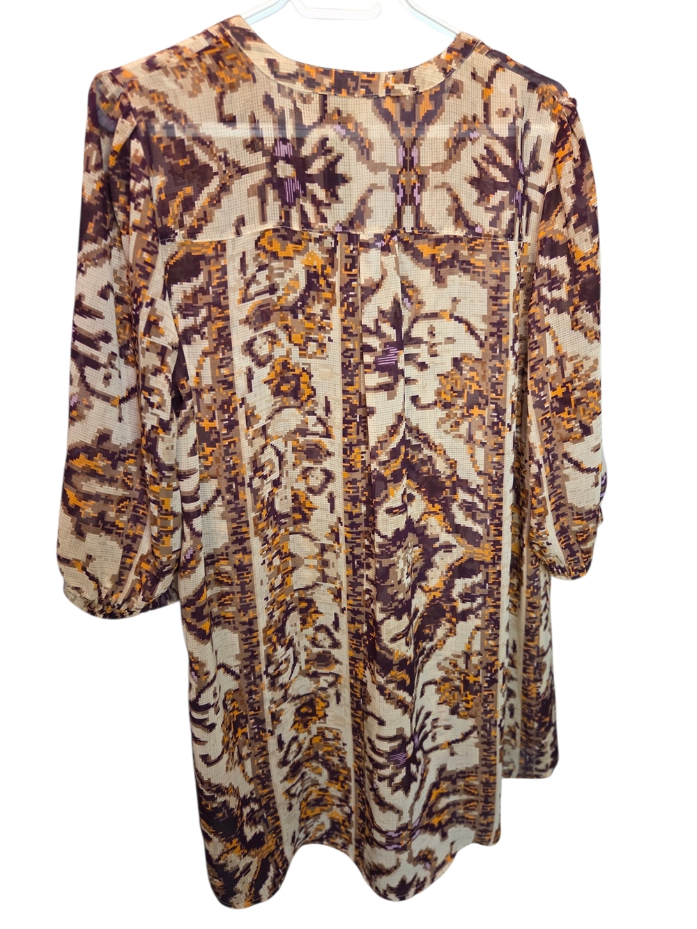 H&M Print V-Neck Tunic Top - Picture 2 of 4